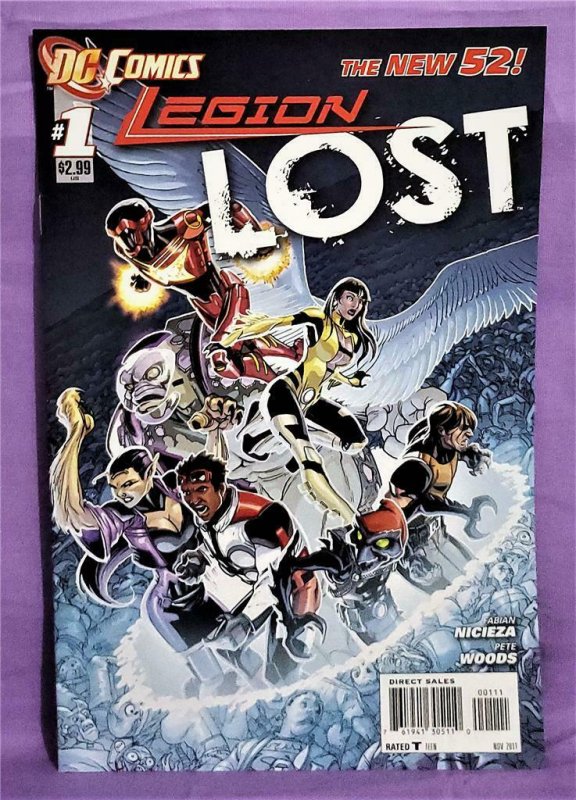DC New 52 LEGION LOST #1 - 6 Fabian Nicieza Pete Woods (DC, 2011)!