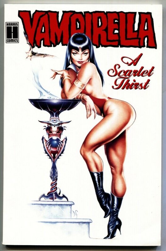 Vampirella A Scarlet Thirst 1993 comic Harris-Dave Stevens cover art 