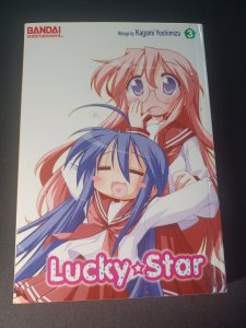 Lucky Star Volume 3 by Kagami Yoshimizu PB 2009 Manga Graphic Novel Bandai