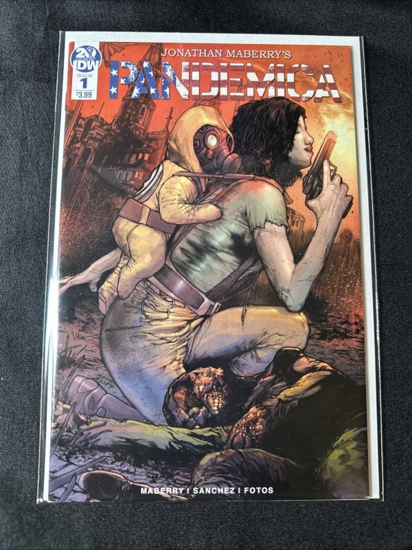 #1-2 Pandemica Comic Book by Jonathan Maberry CVR A. Sanchez IDW Publishing