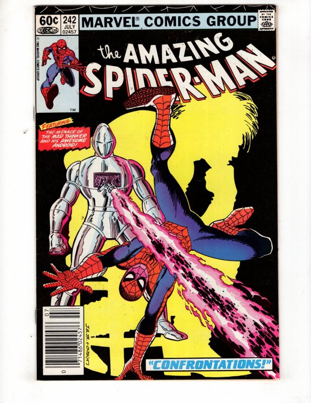 The Amazing Spider-Man #242 (1983) THE MAD THINKER Bronze Marvel / ID#451