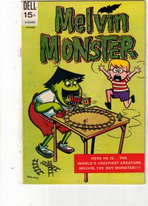Melvin Monster #10 (1969) PRICE DROP! Toy Train Set VF Reprints #1 John Stanley!