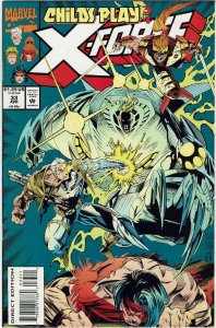 X-Force #33 (1991 v1) Cable Domino New Warriors NM