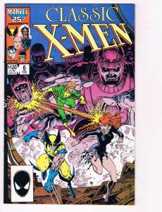 Classic X-Men #6 VF Marvel 25th Anniversary Comic Book DE6