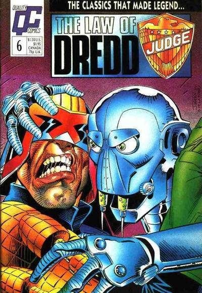 Law of Dredd #6, VF+ (Stock photo)