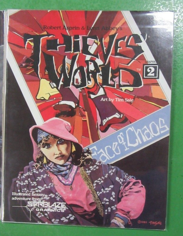Thieves' World Graphics 1 and 2 Robert Asprin Lynn Abbey Starblaze TPB 1985