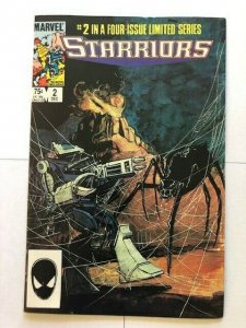 Set of 4-MARVEL STARRIORS #1-#4 Complete Set 1984 VERY FINE+ (PF959)