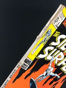 The Silver Surfer #6 (1969) Cover Art by John Buscema Featuring Overlord