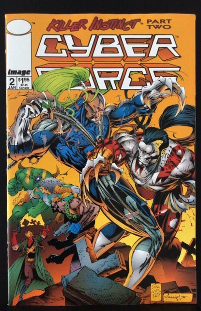 Cyber Force #2 (1994) ungraded