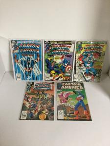 Captain America 251-255 260-262 264 303 Fn-Vf Fine-Very Fine 6.0-8.0