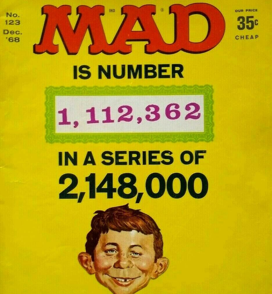Vintage Mad Magazine12th Annual EditionTHE WORST from MAD