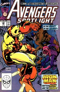 Avengers Spotlight #29 (1990) Iron Man