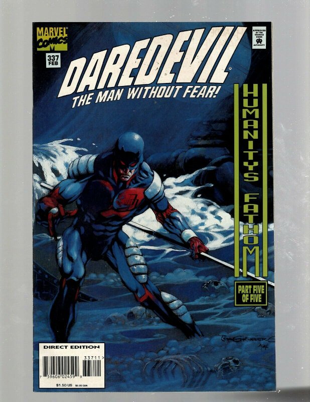 12 Daredevil Marvel Comics #333 334 335 336 337 338 339 340 341 342 343 344 SB1