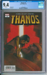 Marvel Comics Thanos #2 CGC 9.4 Tini Howard