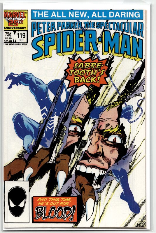 The Spectacular Spider-Man #119 (1986) Spider-Man