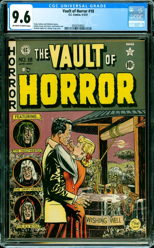 Vault of Horror #18 CGC Graded 9.6