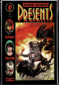 Dark Horse Presents #36 Variant Cover (1990) Aliens vs. Predator [Key Issue]