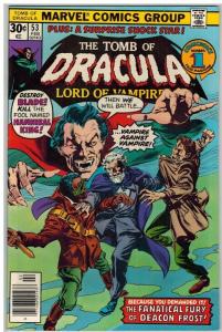 TOMB OF DRACULA 53 F-VF Feb. 1977