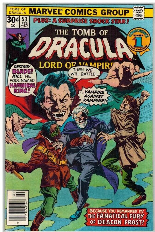 TOMB OF DRACULA 53 F-VF Feb. 1977