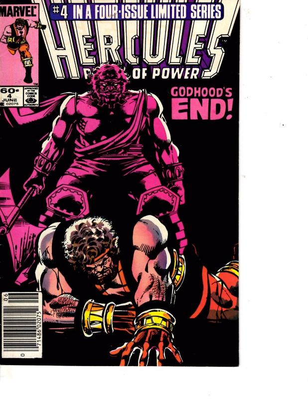 Lot Of 2 Marvel Comic Books Hercules Prince of Power #1 and #4 ON3