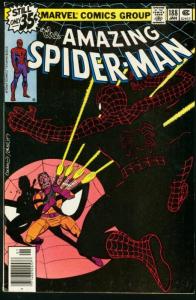 AMAZING SPIDER-MAN #188-1978-BLACK COVER-COOL-MARVEL-fine FN