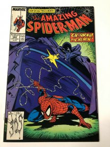 Spiderman 305 (Sept 1988) VF+ McFarlane era Black Fox, Prowler