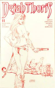 Dejah Thoris vol. 3 #11 JOSEPH MICHAEL LINSNER VIRGIN MARTIAN RED Variant NM.