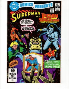 DC Comics Presents #43 Legion of Super-Heroes Appearance...