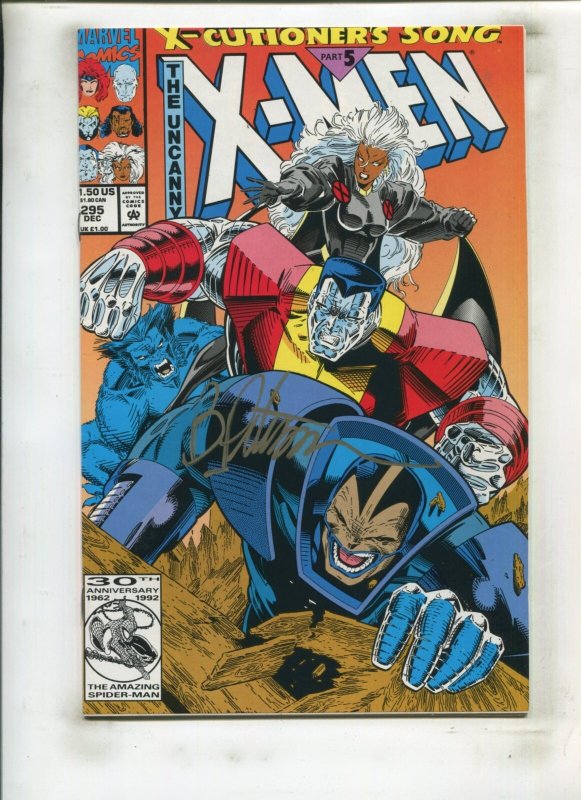 UNCANNY X-MEN #295 (9.2) SIGNED BY BRANDON PETERSON!! 1992
