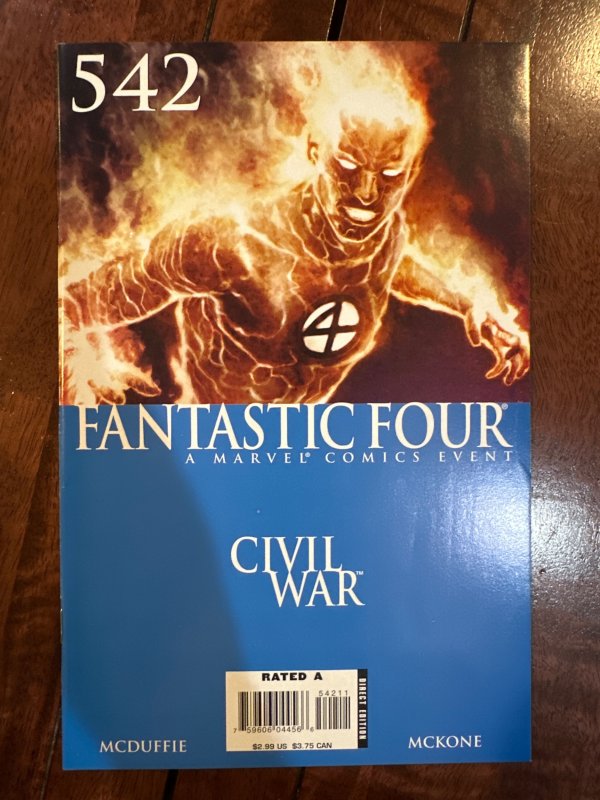 Fantastic Four #542 (2007)