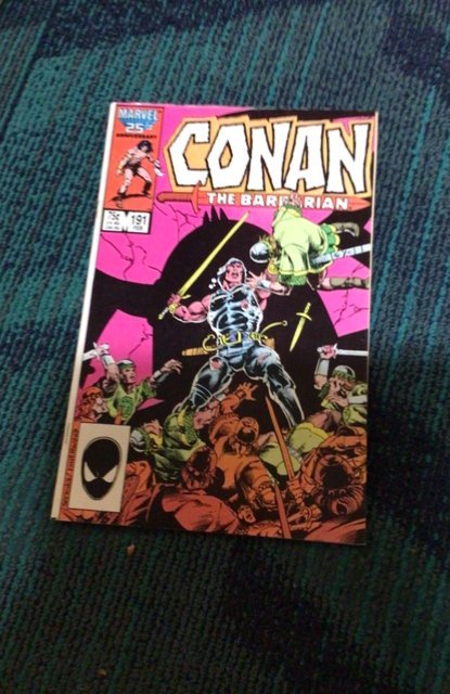 Conan the Barbarian #191 (1987) Deliverance! High-Grade NM- Wow!