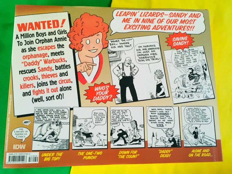 Little Orphan Annie Volume 1 Will Tomorrow Ever Come HC (Hardcover)