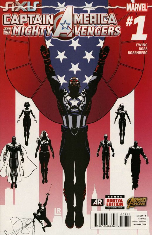 Captain America And The Mighty Avengers #1 VF; Marvel | we combine shipping