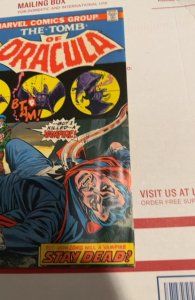 Tomb of Dracula #15 (1973)How long can he stay dead? Dracula!