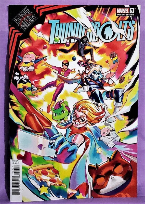 King in Black THUNDERBOLTS #1 - 3 Variant Cover Set (Marvel 2021)