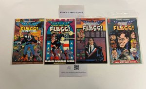 4 American Flagg First Comics Books #1 2 2 8 Chaykin 4 JW7