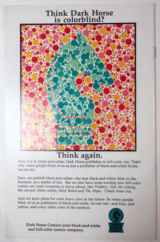 Dark Horse Presents #34 (7.0, 1989)