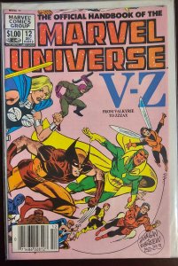 The Official Handbook of the Marvel Universe #12 (1983)