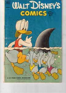Walt Disney's Comics and Stories #143 (1952) VG+ $25 Barks Art Scrooge! ...