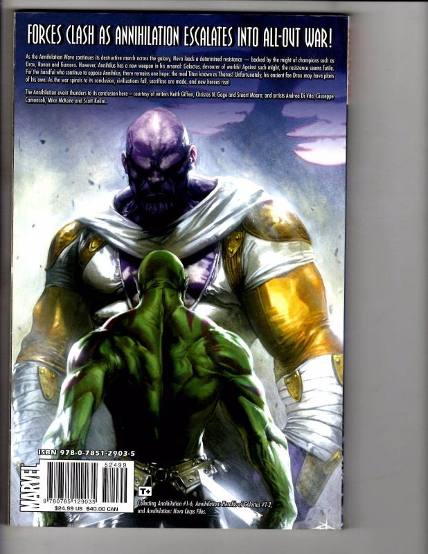 Annihilation Book # 3 Three Marvel TPB Graphic Novel Comic Book Avengers J242