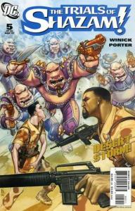 Trials of Shazam! (2006 series)  #5, NM + (Stock photo)