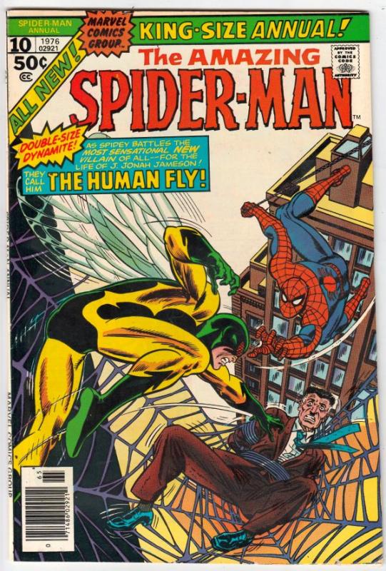 Amazing Spider-Man, King-Size Annual #10 (Jan-76) VF/NM High-Grade Spider-Man