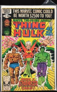 Marvel Two-in-One Annual #5 (1980) The Thing