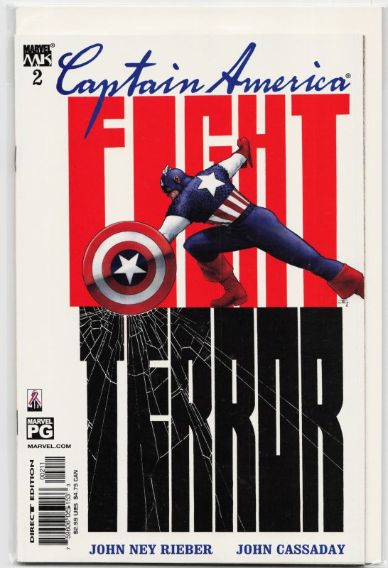 Captain America #2 (2002) Captain America