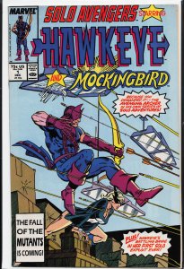 Solo Avengers #1 (1987) Mockingbird