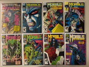 Morbius The Living Vampire lot #1-24 (#1 polybagged) 19 diff avg 8.0 (1992-94)