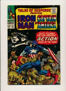 MARVEL TALES OF SUSPENSE ft. IRON MAN & CAPTAIN AMERICA #86 VG/F  (PF699) 