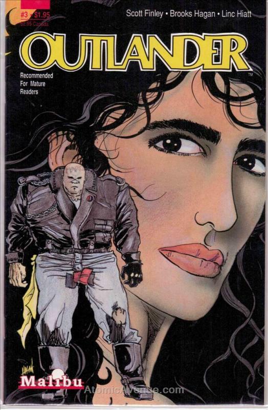 Outlander #3 VF/NM; Malibu | save on shipping - details inside 