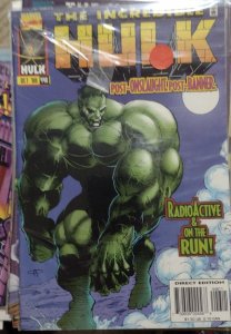 INCREDIBLE HULK  # 446 1996 marvel  disney  ONSLAUGHT AFTERMATH POST BANNER