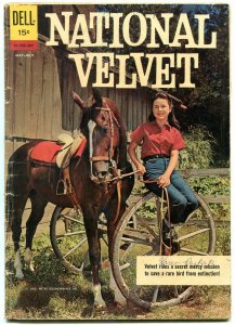 National Velvet- Silver Age Dell comic- Lori Martin VG 